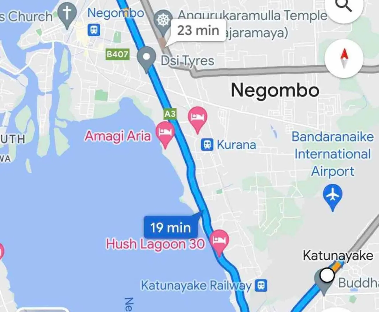 Apartment Near Airport In Negombo Beach Hotel